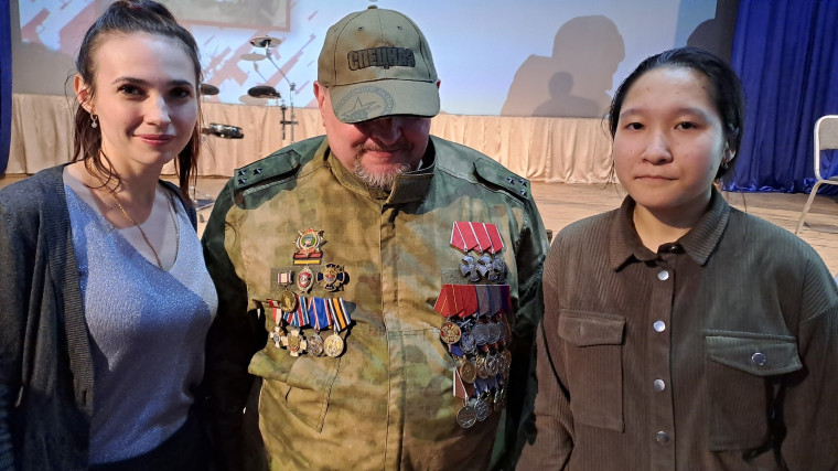 Урок мужества в КДЦ "Современник"..