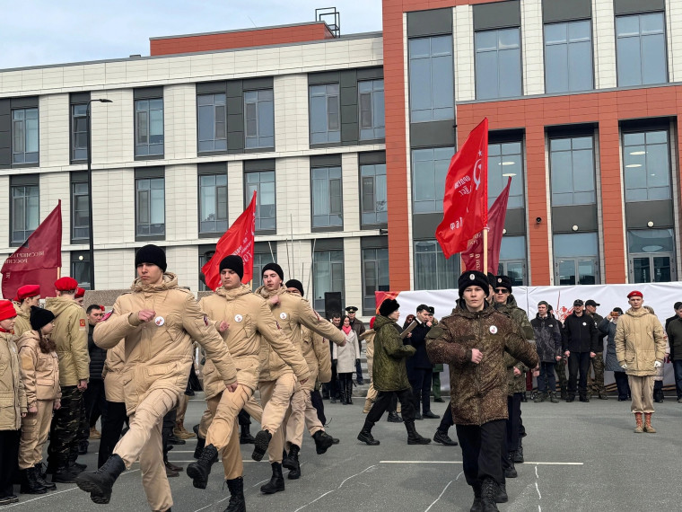 Эстафета Знамени Победы.